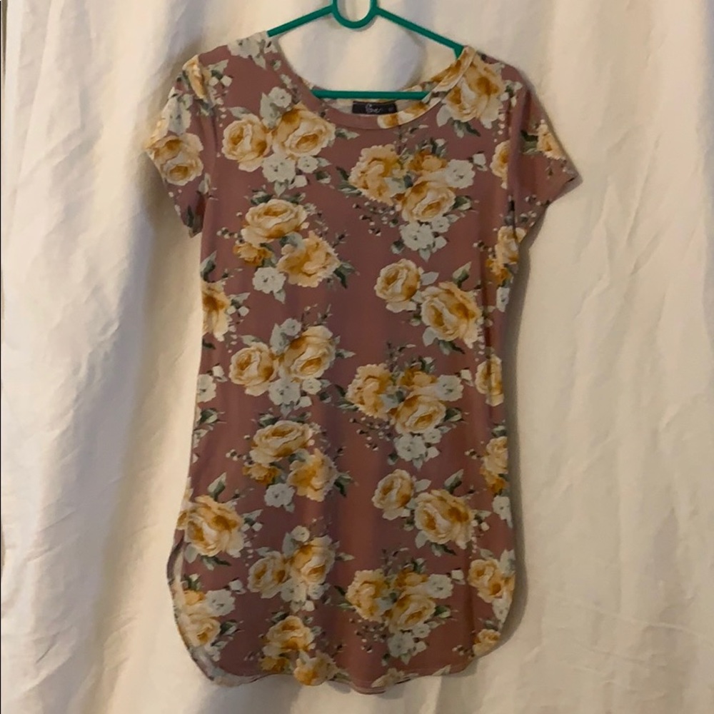 Pinc floral dress